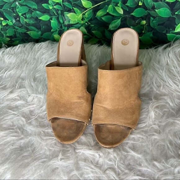 Dressbarn casual summer / spring casual style chunky heels size 7.5 - Picture 7 of 16